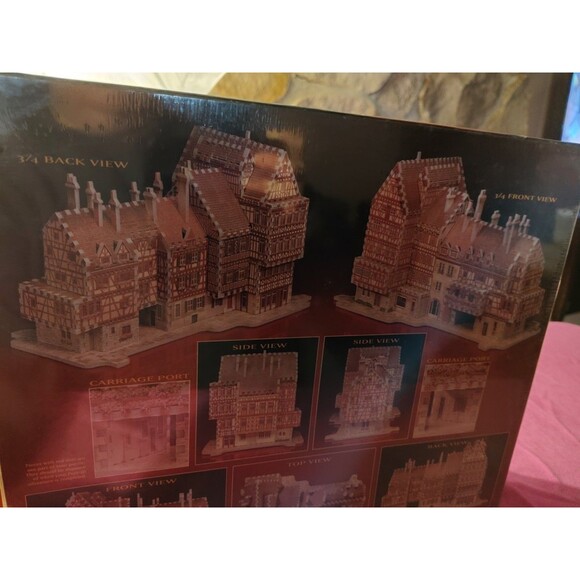 NEW Milton Bradley Puzz 3D Bavarian Mansion 418 Piece Puzzle Sealed Wrebbit Toys - Picture 5 of 6